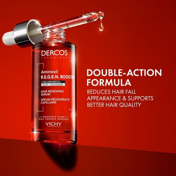 DERCOS Aminexil R.E.G.E.N Booster Serum double action formula